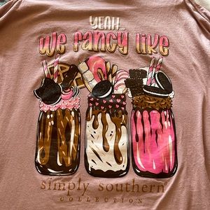 Simply Southern Long Sleeve Size XL “We fancy Like”
